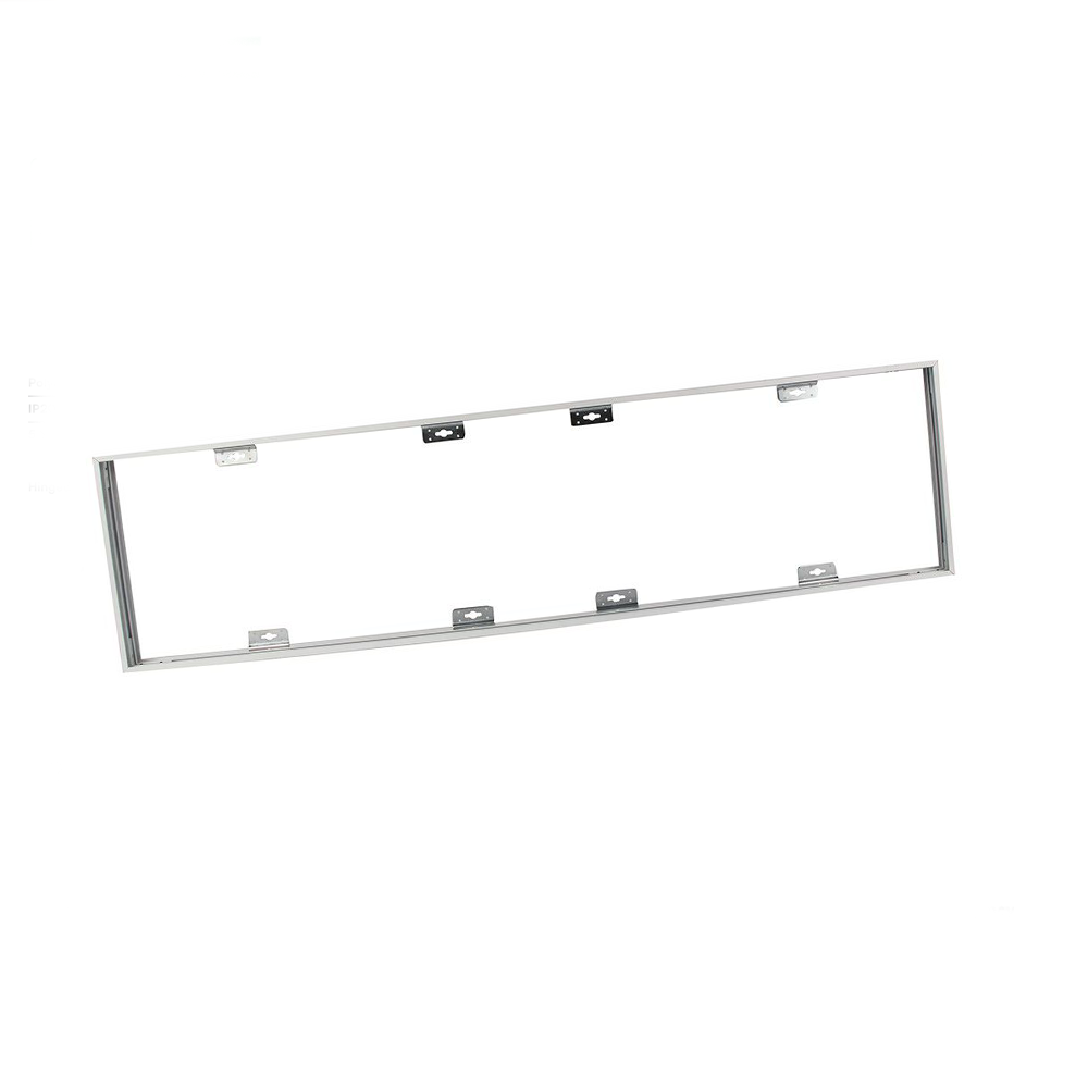 V-TAC Aluminum Frame Bracket 1200x300 mm with Screws - DIY - White