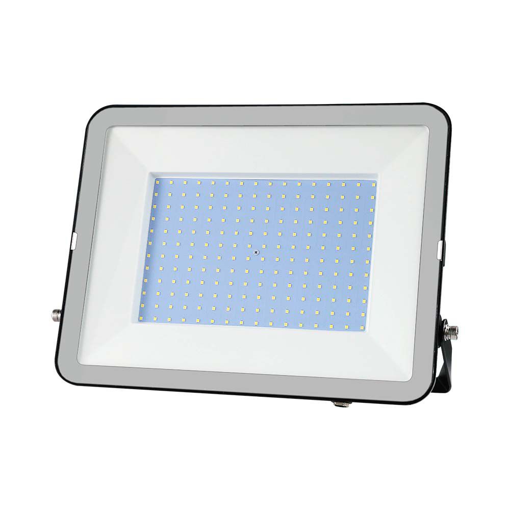 V-TAC VT-44300 300W - Commercial LED Floodlight IP65 With Samsung Chip - 1M Cable - 4000K/6500K - Black & White Body