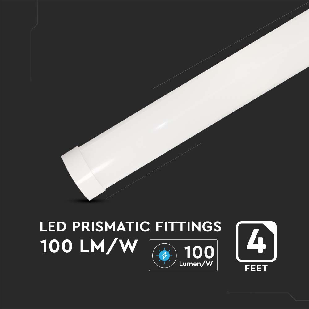 V-TAC VT-8 Slimline LED Batten Wall Ceiling Mounted Light - Samsung Chip - Multi Wattage & Multiple Sizes Available
