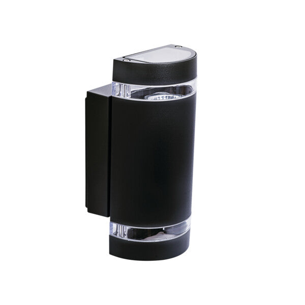 Kanlux ZEW Outdoor Up & Down Wall Light (Square/Round) – IP44, GU10 – Black or Grey – 1/2/5/12 Pack