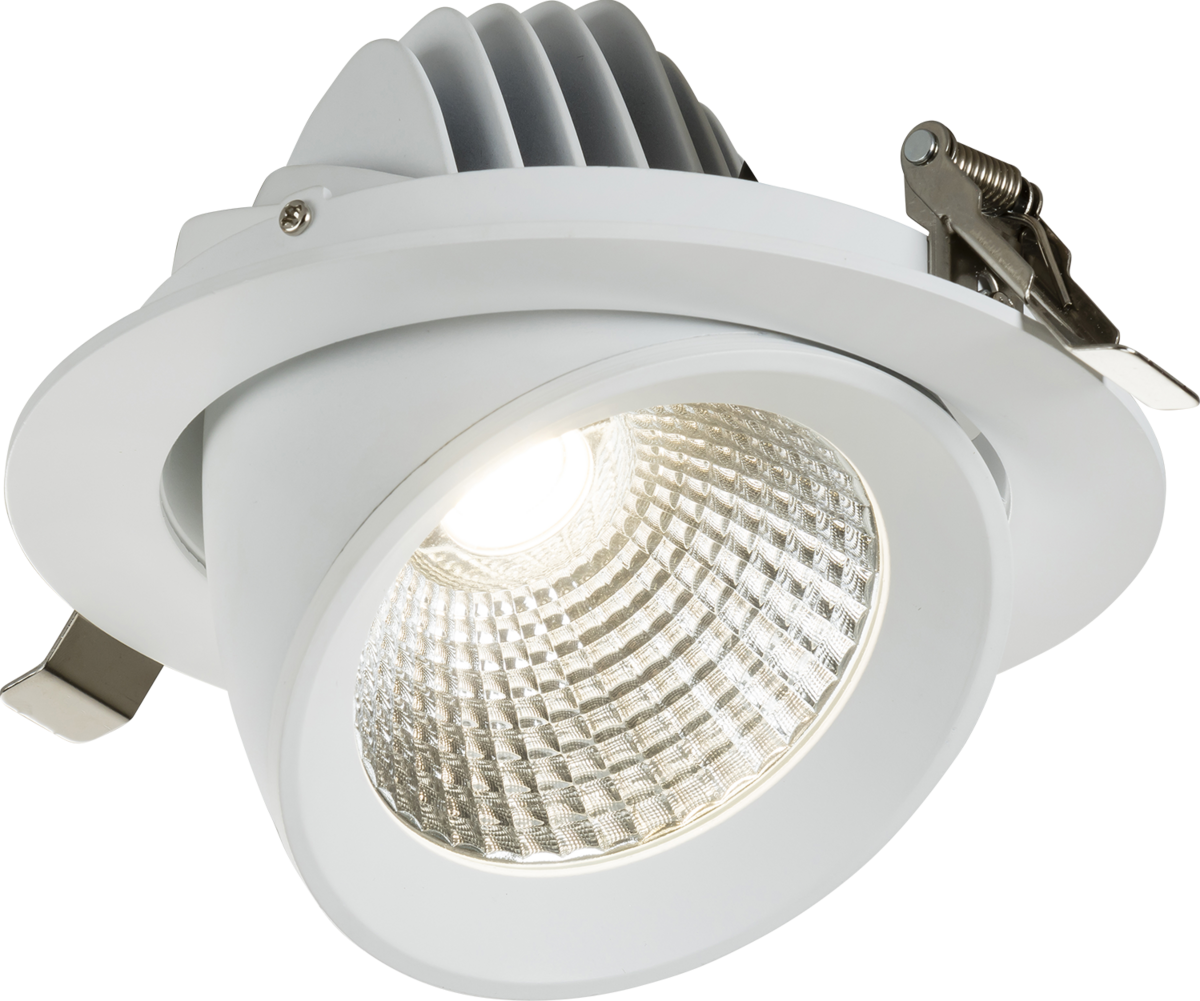Knightbridges SARA LED Downlight Recessed Tri-Wattage & CCT Scoop Light