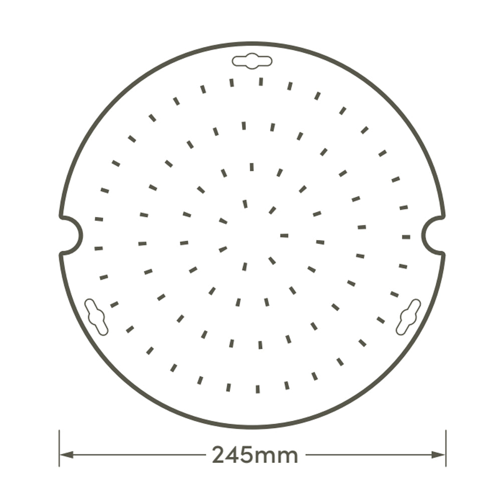 HiSpec Lighting 15W LED WARM WHITE GEAR TRAY for Bulkhead Lights Universal Fit