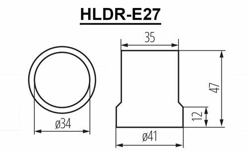 E27 Ceramic Light Bulb Lamp Holder Base Cap Socket Edison Screw Porcelain Heat 4A