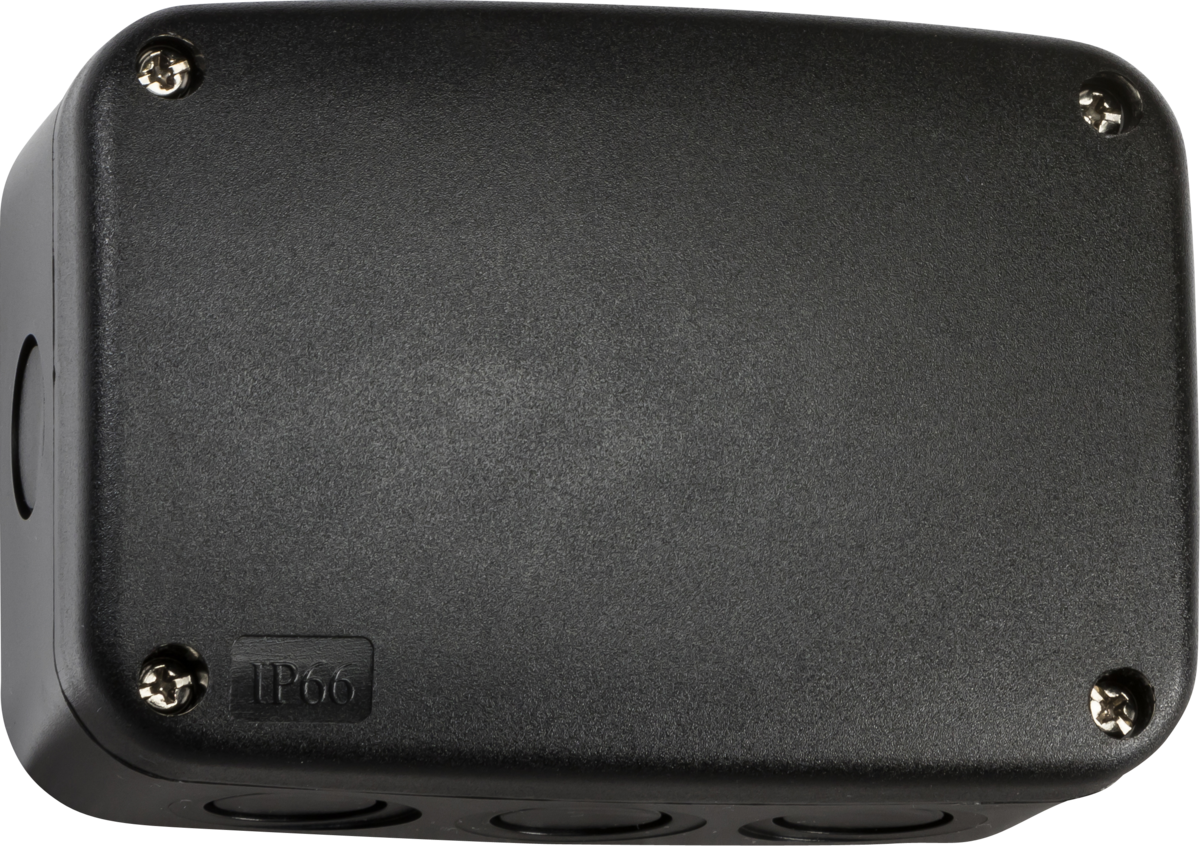 IP66 Outdoor Electrical Enclosure – Black Polycarbonate Junction Box (Small, Medium, Large, X-Large) | IK06 | Class II | 2-Year Warranty