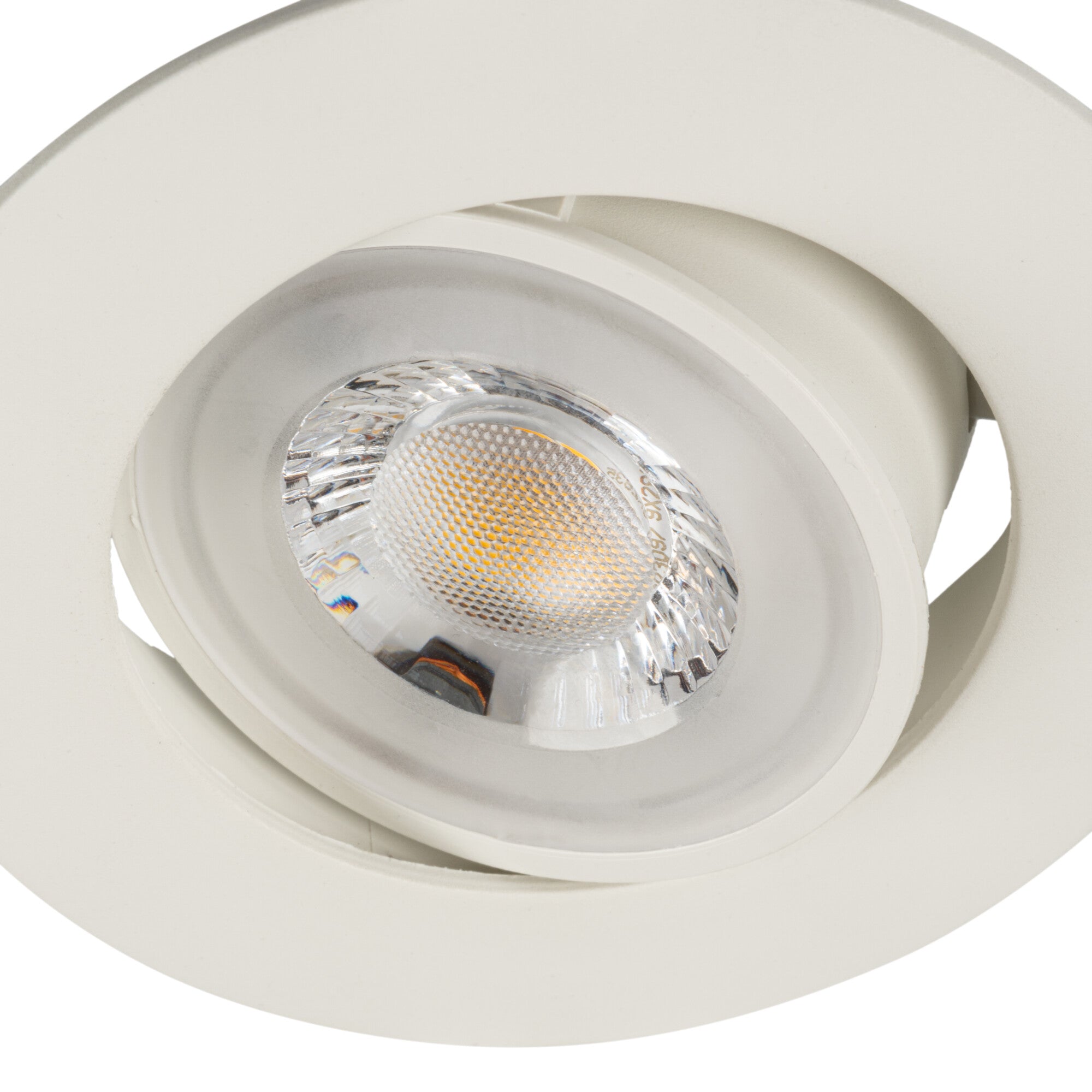 Kanlux FIZU IP44 5W LED Adjustable Tilt Angle Ceiling Recessed Downlight - Ideal for Living Room, Bathroom & Kitchen