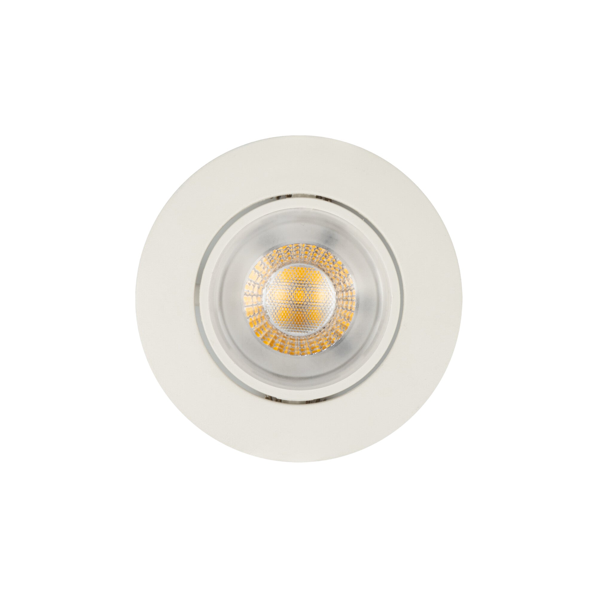 Kanlux FIZU IP44 5W LED Adjustable Tilt Angle Ceiling Recessed Downlight - Ideal for Living Room, Bathroom & Kitchen