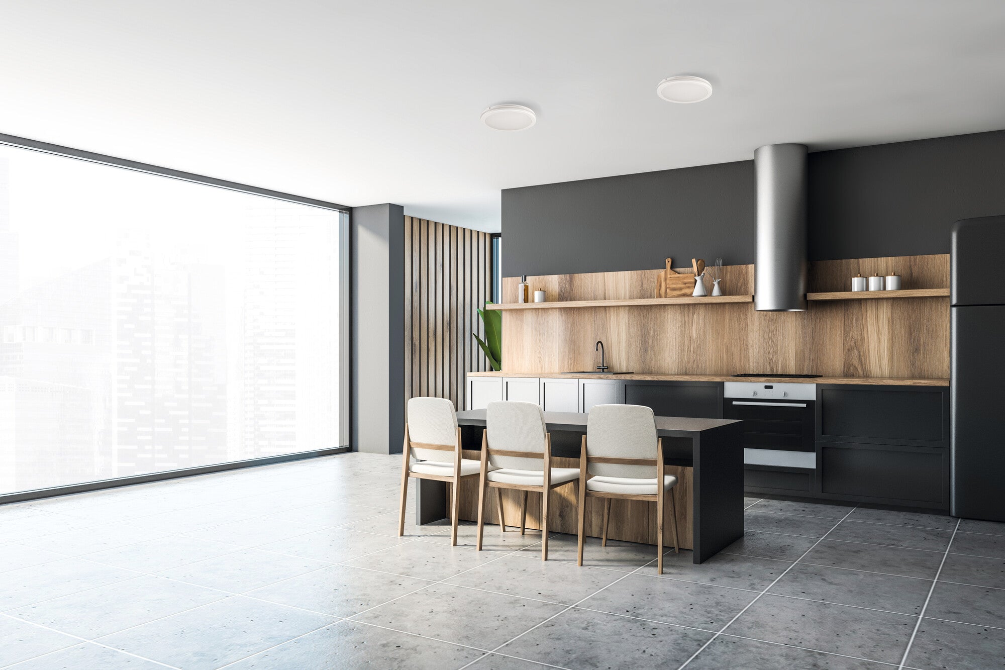 Kanlux BENO ECO LED Ceiling Light - IP65 Waterproof Outdoor Ceiling & Wall Mounted - Adjustable CCT