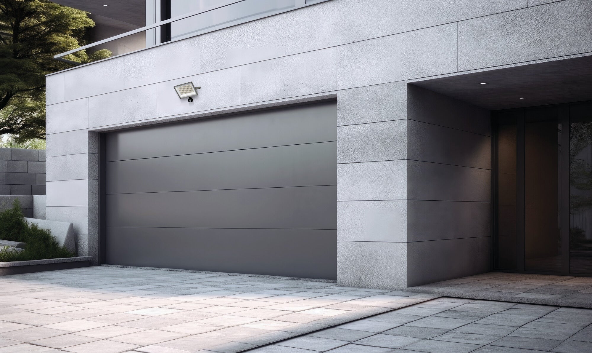 Kanlux ACETE LED Outdoor Floodlight CCT IP65 with/without Sensor - Multi Wattage & Colour Options