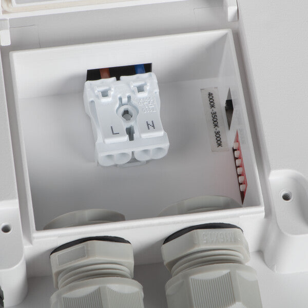 Kanlux BENO Super Bright LED Bulkhead Light - IP65 Outdoor Ceiling & Wall Mounted - Multi Wattage Available with or without Motion Sensor