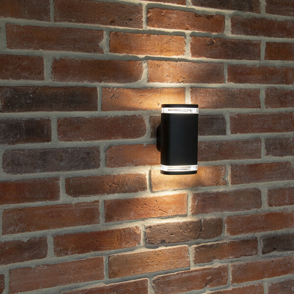 Kanlux ZEVI IP54 Modern Up Down GU10 LED Outdoor Wall Facade Light