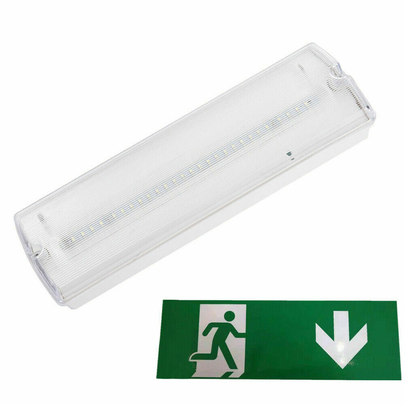 Emergency LED light Maintained Non-Maintained Ceiling Wall Up Exit Sign