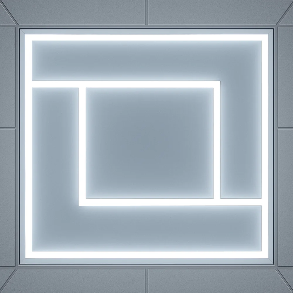 DALI Dimmable Designer 600x600 LED Ceiling Panels – Commercial Grid Lights