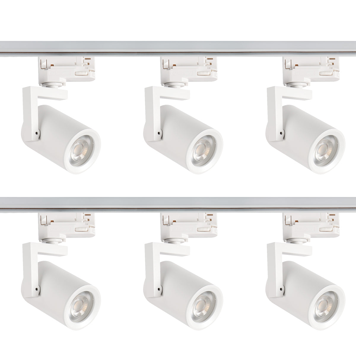 Kanlux ATL4 3‑Circuit Track Lighting Kit (1–5m) | GU10 Spots