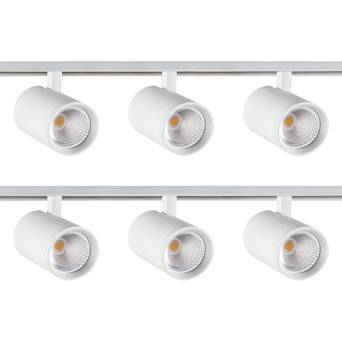 Kanlux ATL 3 Circuit 1M - 5M Track Light Kit 2 - 10 18W LED Adjustable Spotlight Head Light 1700lm