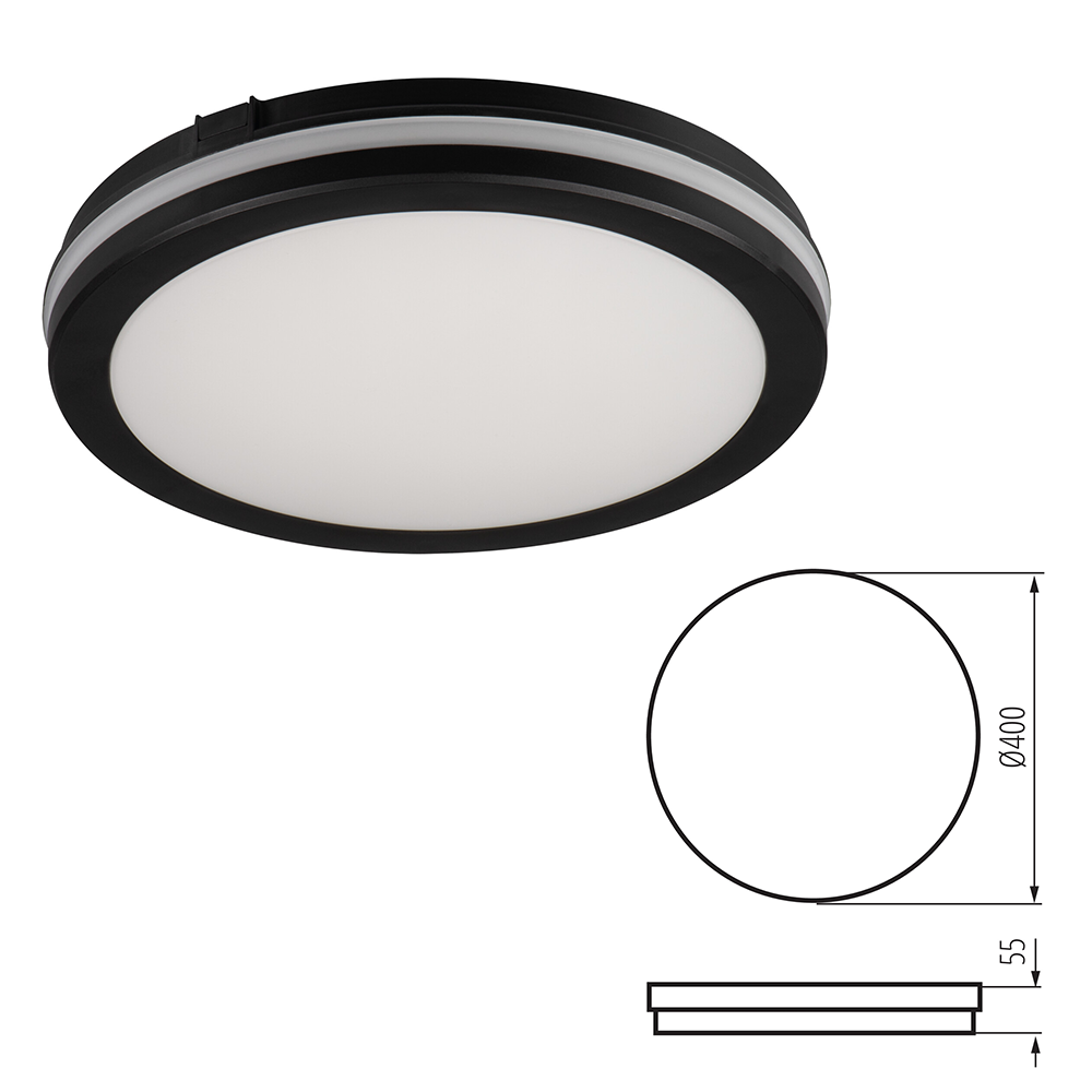 Kanlux BENO ECO LED Ceiling Light - IP65 Waterproof Outdoor Ceiling & Wall Mounted - Adjustable CCT