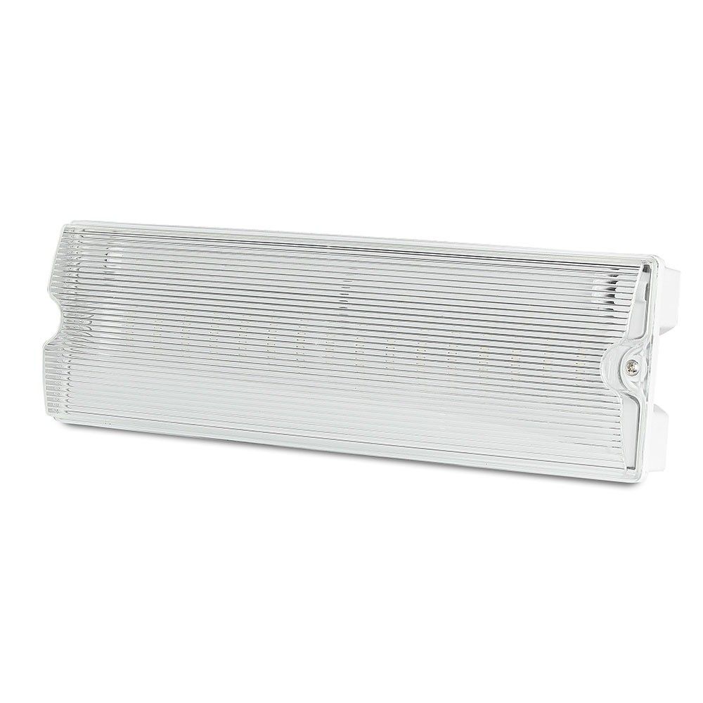 V-TAC 3W LED Emergency Bulkhead Light Fitting