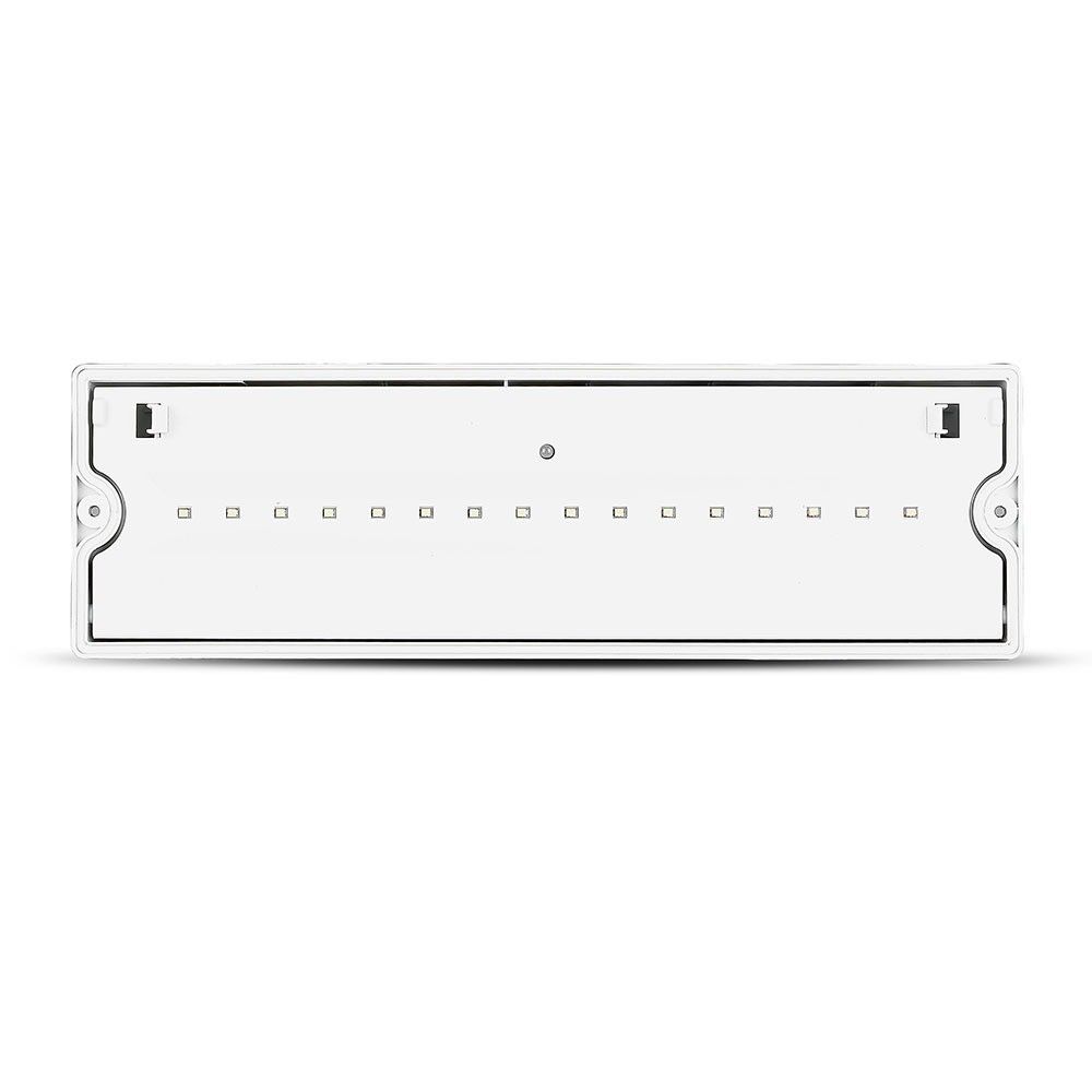 V-TAC 3W LED Emergency Bulkhead Light Fitting