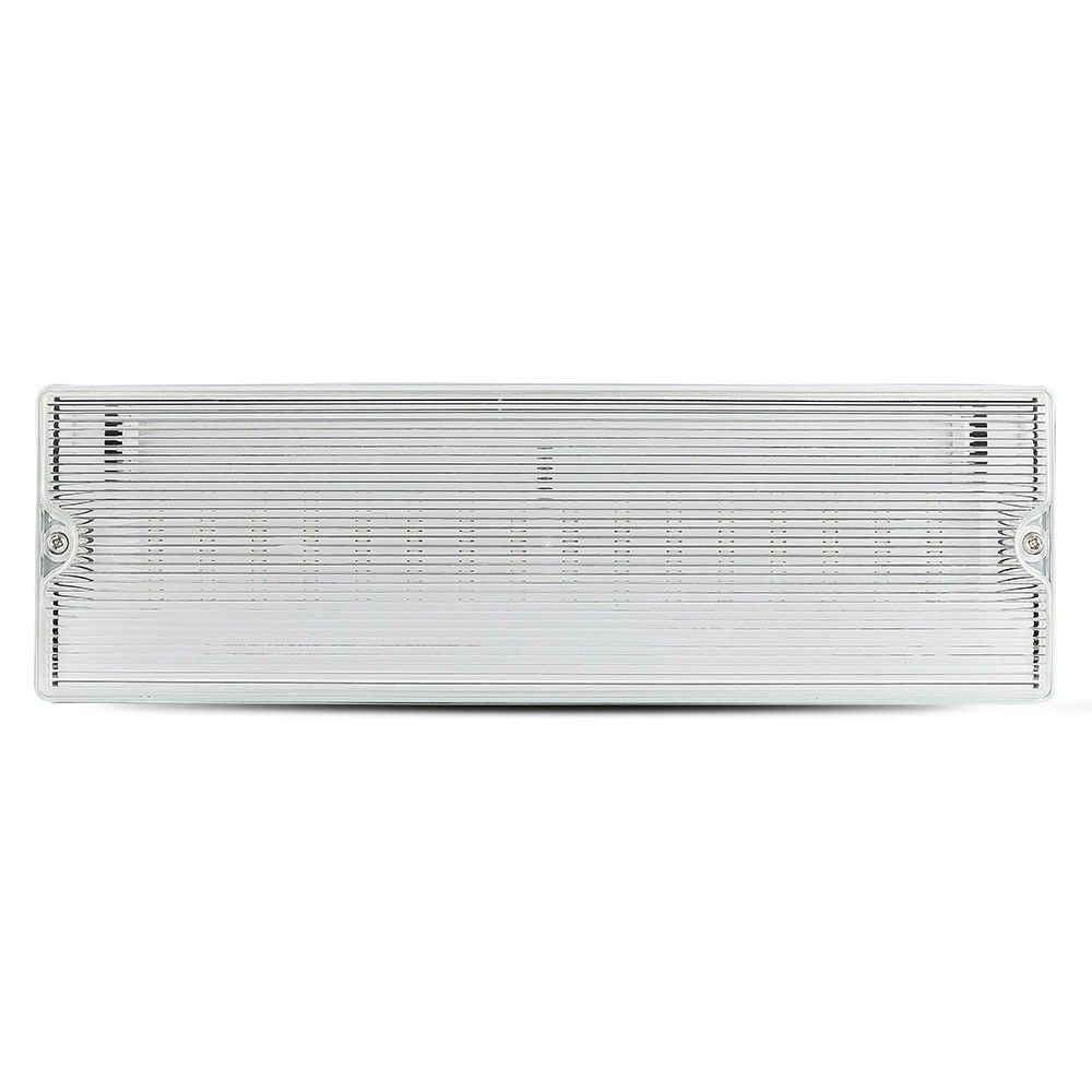 V-TAC 3W LED Emergency Bulkhead Light Fitting