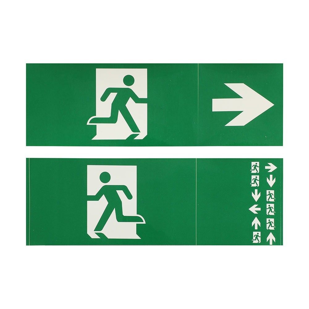 V-TAC 3W LED Emergency Bulkhead Light Fitting