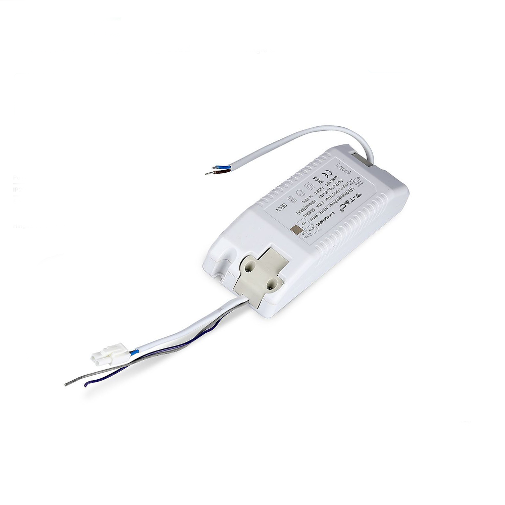 V-TAC - IP20 - 45W Dimmable LED Driver- 0-10V Control - AC 100-277V Input - DC 25-40V Output