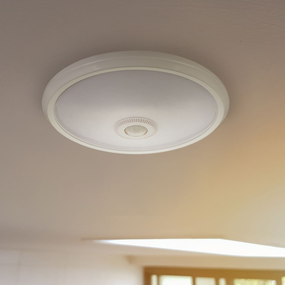 V-TAC VT-13 LED IP20 PIR Sensor Indoor Dome Light with Samsung Chip - 12W - 4000K & 6400K Options