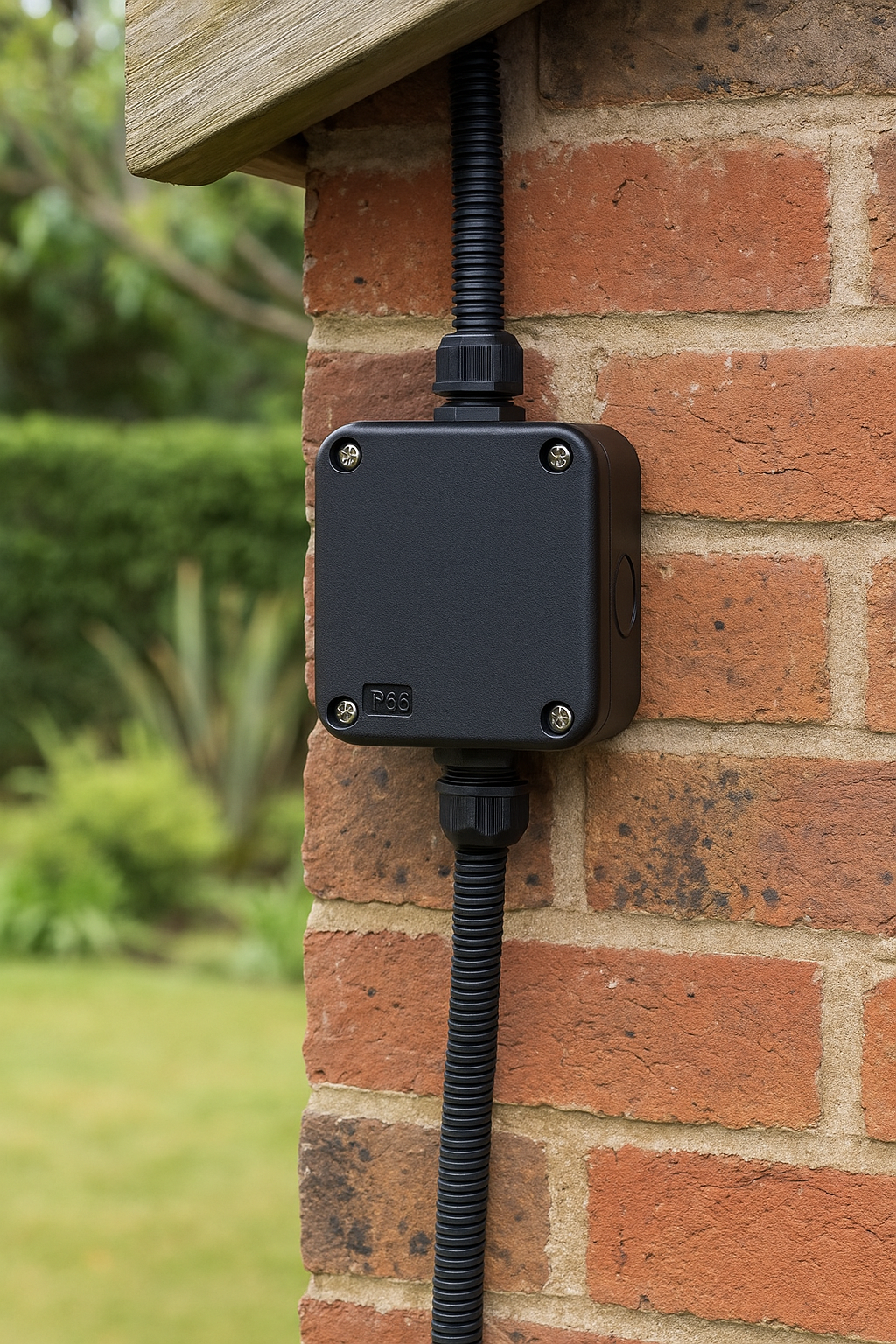 IP66 Outdoor Electrical Enclosure – Black Polycarbonate Junction Box (Small, Medium, Large, X-Large) | IK06 | Class II | 2-Year Warranty