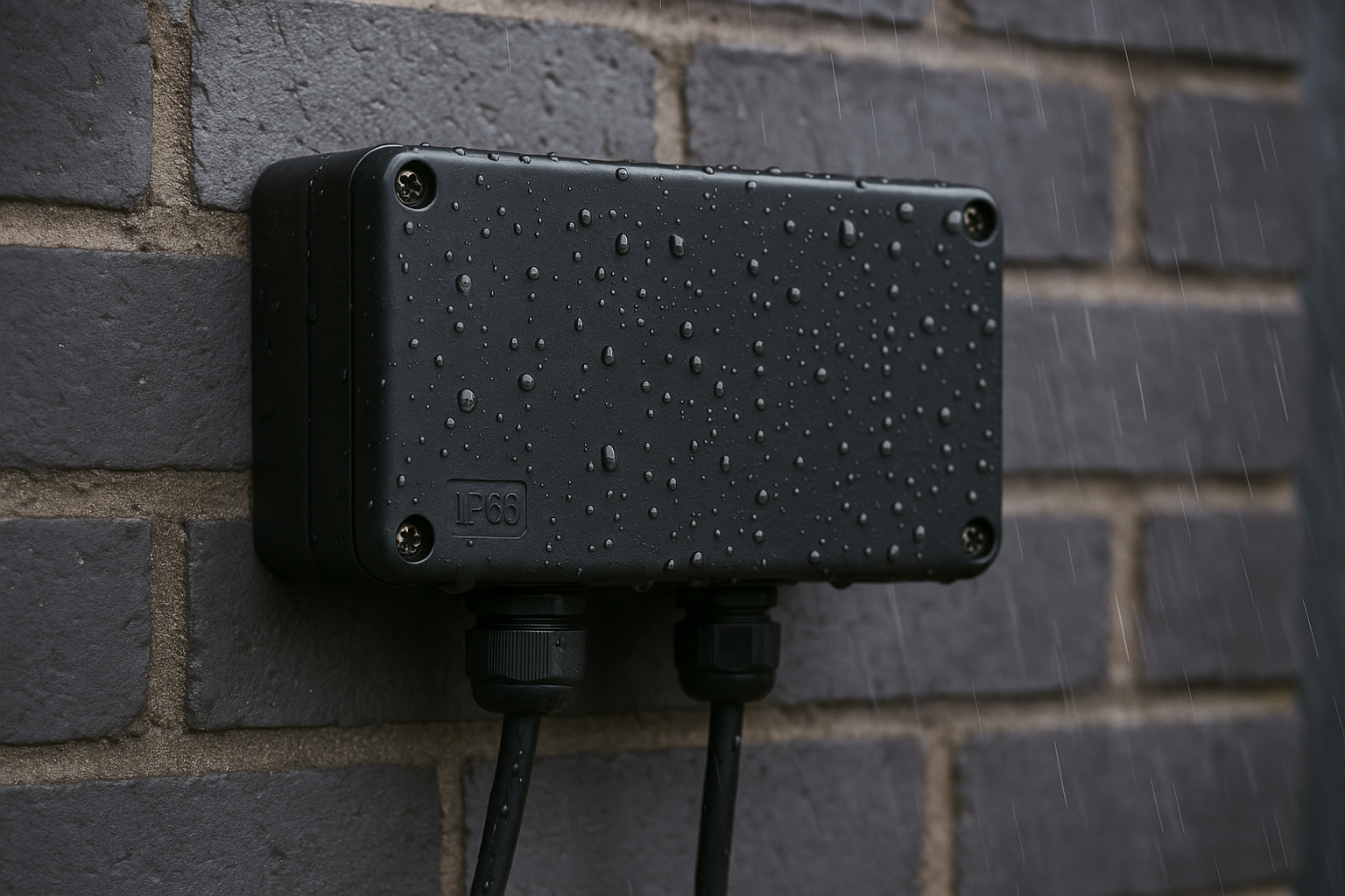 IP66 Outdoor Electrical Enclosure – Black Polycarbonate Junction Box (Small, Medium, Large, X-Large) | IK06 | Class II | 2-Year Warranty