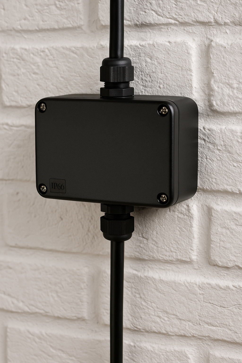 IP66 Outdoor Electrical Enclosure – Black Polycarbonate Junction Box (Small, Medium, Large, X-Large) | IK06 | Class II | 2-Year Warranty