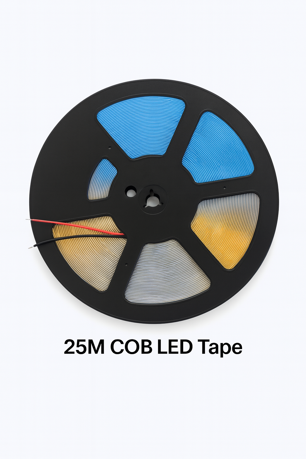 25m Dotless COB LED Strip – DC24V 11W/m IP20 | 3000K & Cool