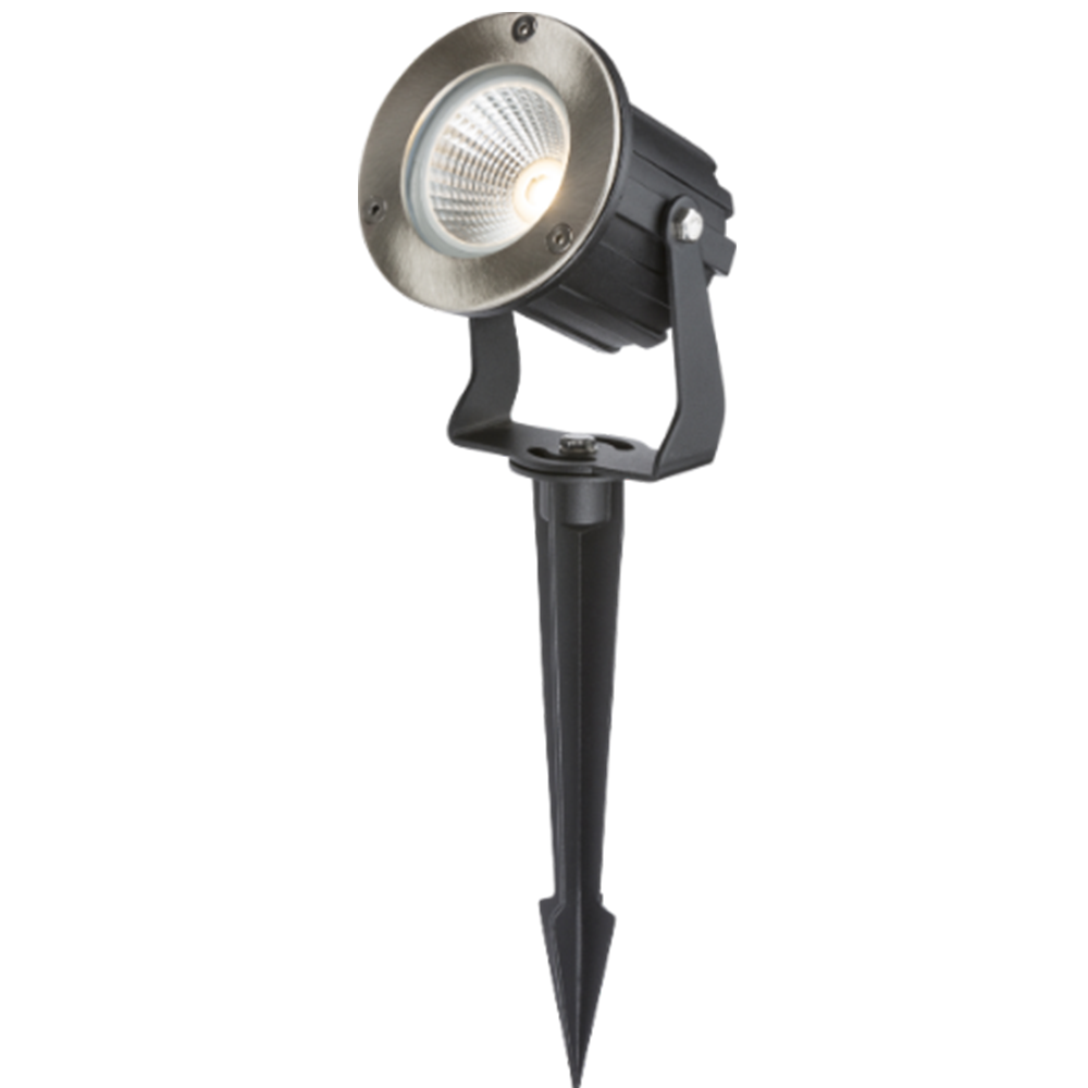 Knightsbridge 230V IP65 6W LED Wall/Spike Spotlight