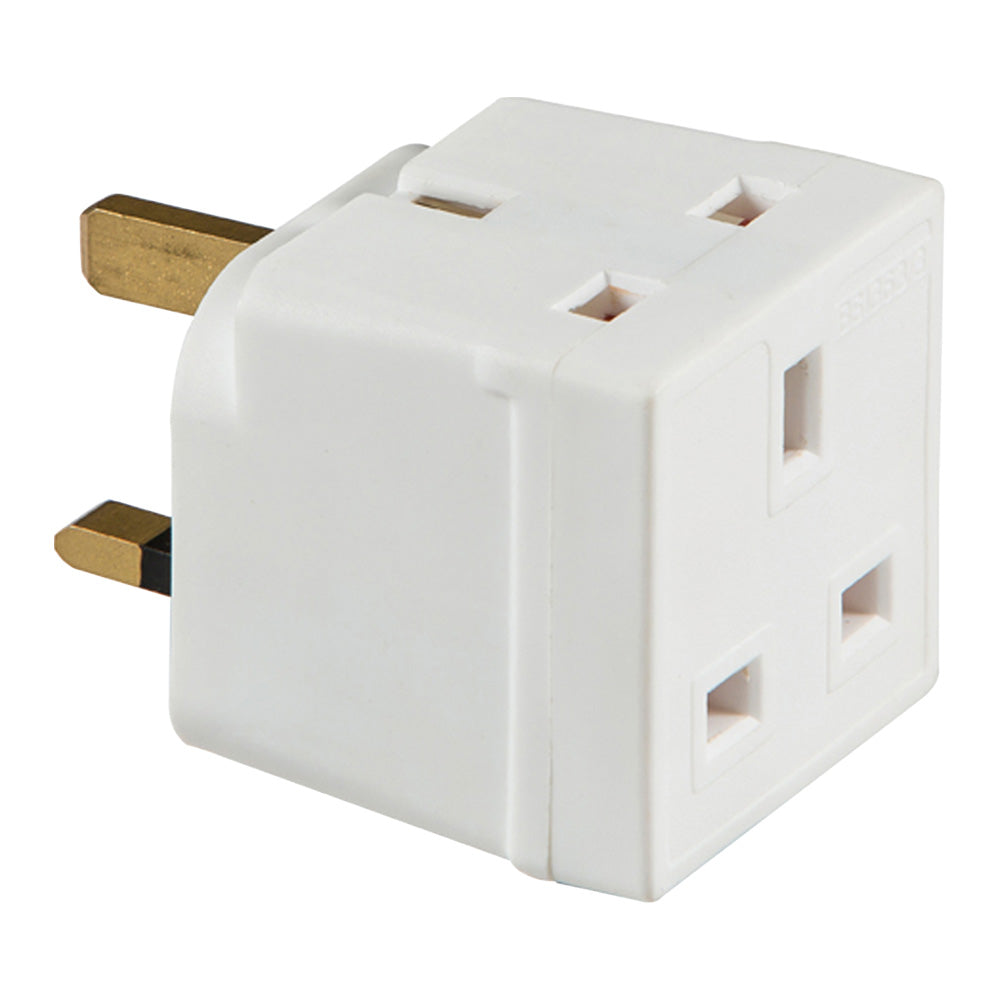 Knightsbridge 13A 2 & 3 way Fused & Unfused Main Adaptors