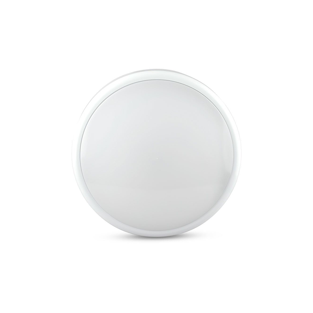 V-TAC VT-24 LED IP65 Slim Line LED Bulkhead Large Base Light 20W CCT 3 IN 1 with Samsung Chip, Sensor & Emergency Options