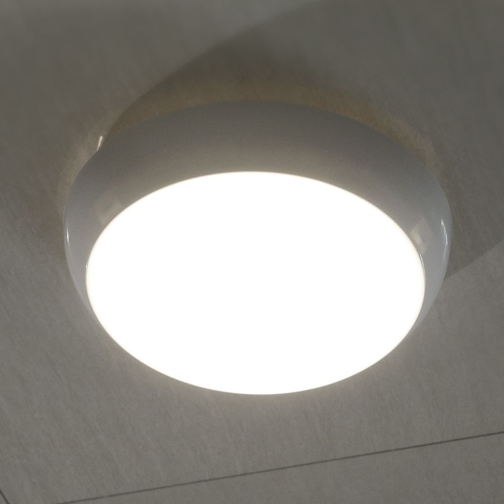 V-TAC VT-8603 IP65 LED CCT Surface Mounted Dome Light with Samsung Chip - Multi Wattage, Emergency & Sensor Options
