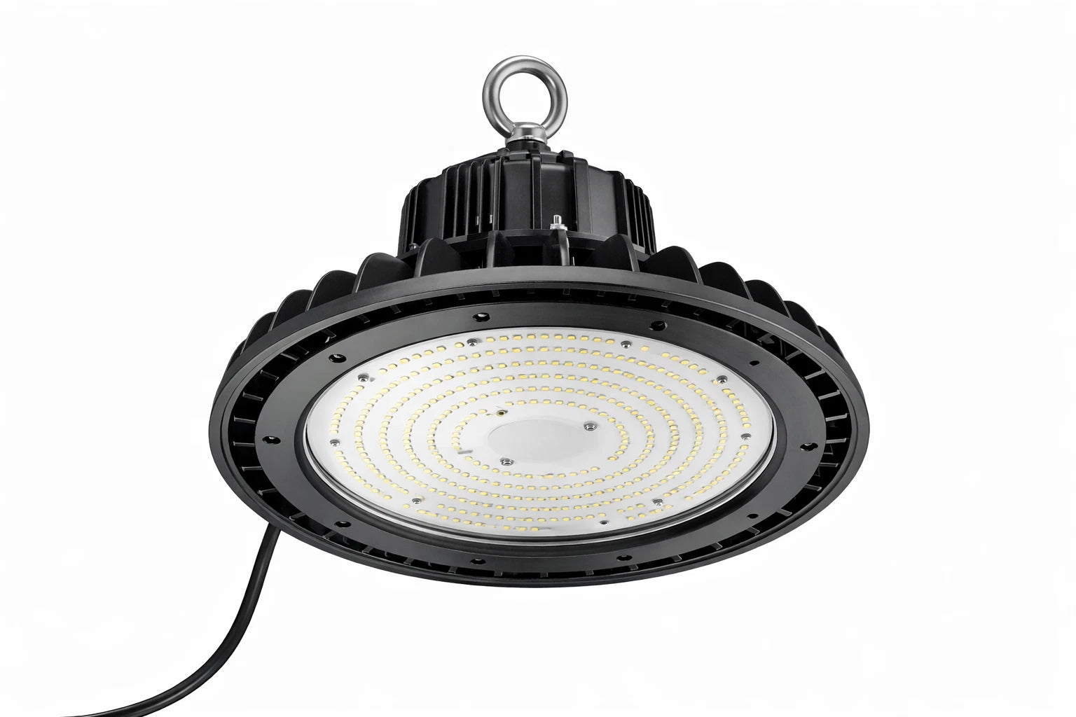 LumiLife LED 150W LED UFO High Bay Light IP65 IK08 80/120/150W Adjustable 5700K Warehouse Light Bright Lumen