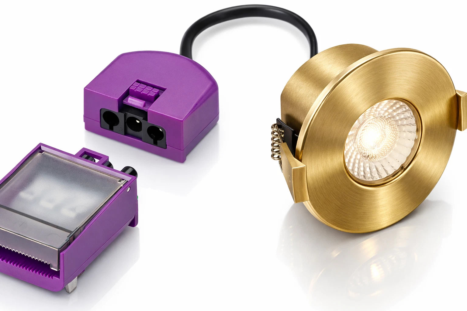 Knightsbridge SpektroLED Evo Fire Rated IP65 Downlight 5W/7W 4CCT 2700–6000K for Bathrooms & Living Areas