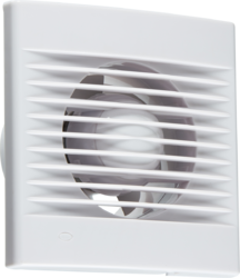 Knightsbridge 100mm 4 inch Extractor Fan with Overrun Timer Kitchen Bathroom Toilet