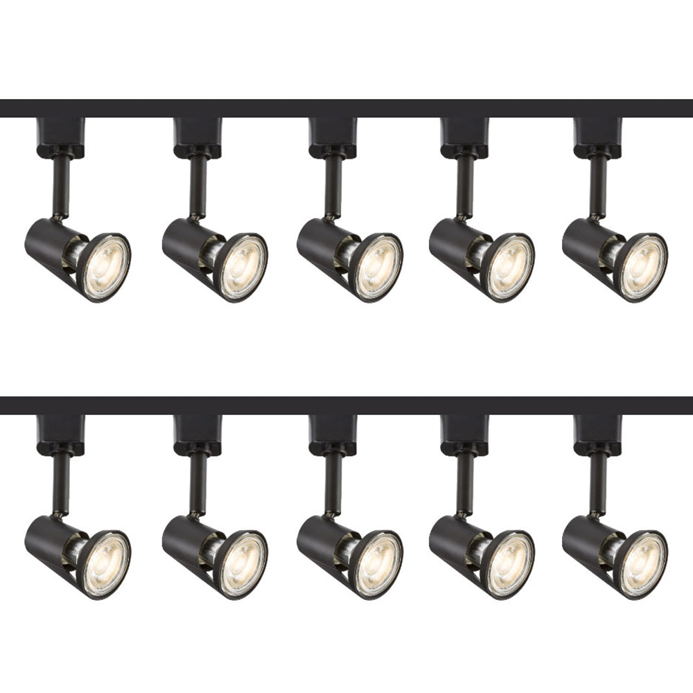 Knightsbridge 1M - 5M 230V GU10 Track Light Single Circuit Spotlight