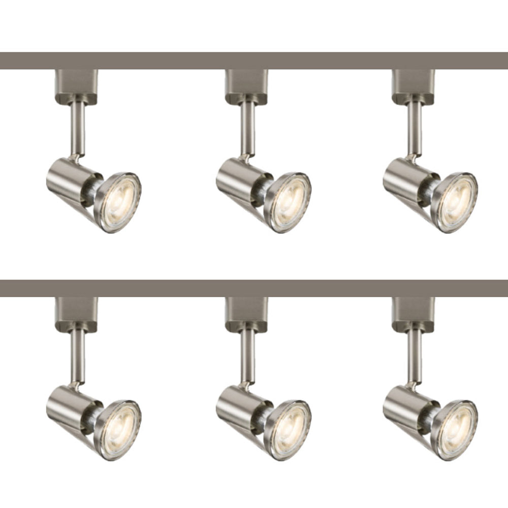 Knightsbridge 1M - 5M 230V GU10 Track Light Single Circuit Spotlight