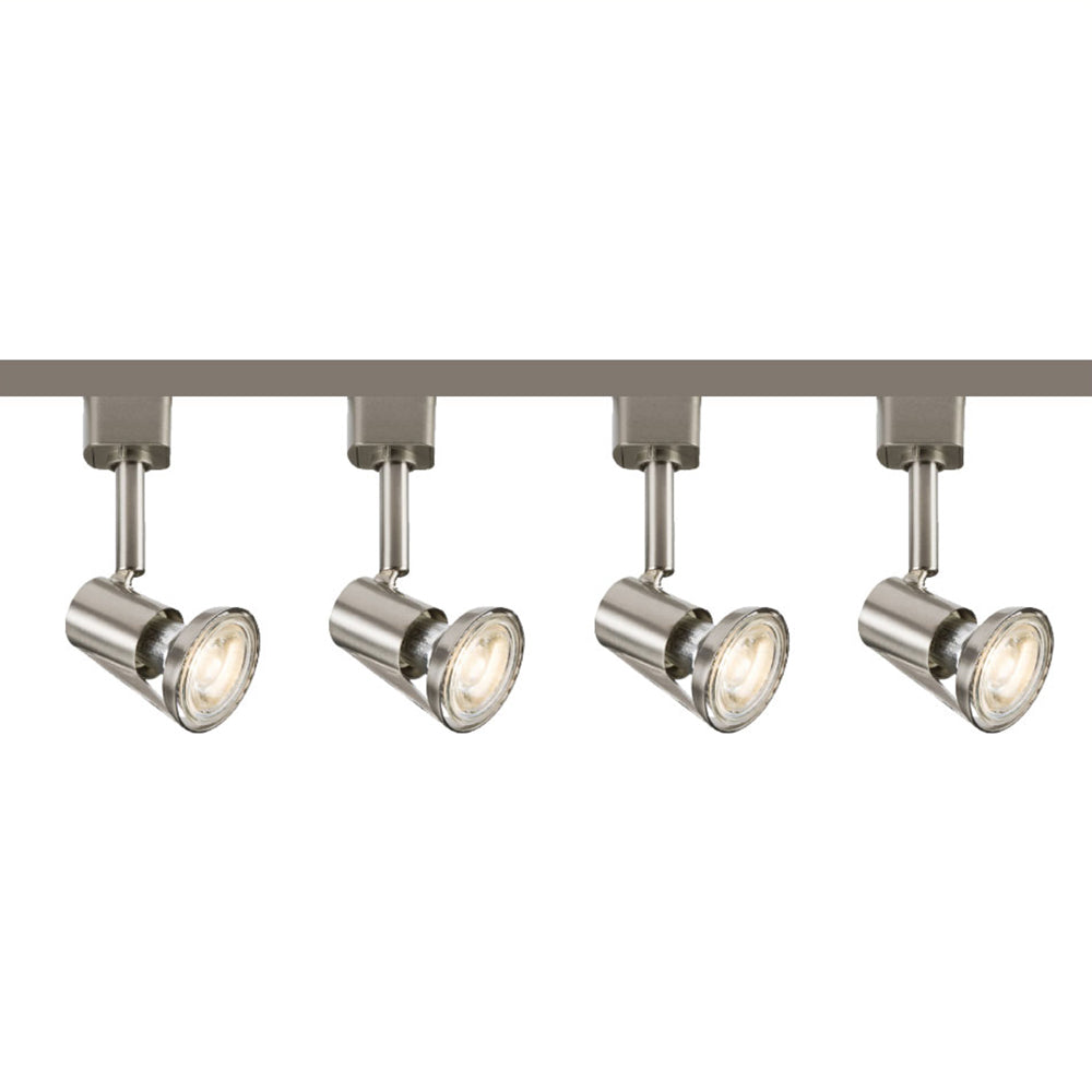 Knightsbridge 1M - 5M 230V GU10 Track Light Single Circuit Spotlight