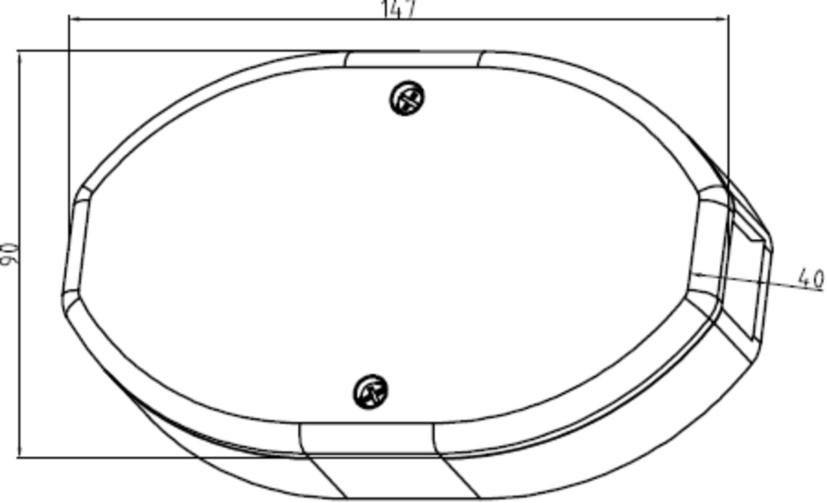 Knightsbridge 60A Junction Box 3 Terminal