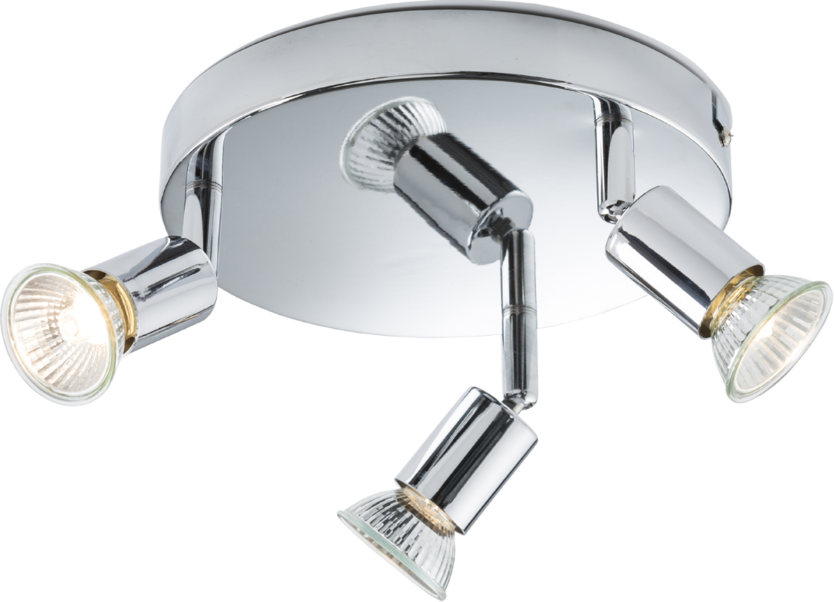 Knightsbridge Decorative 230V GU10 Spotlight - Chrome