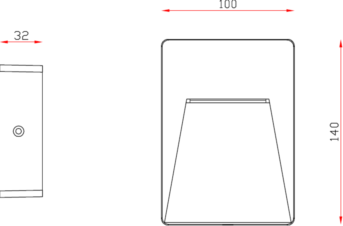 Knightsbridge 230V IP54 LED Guide Light