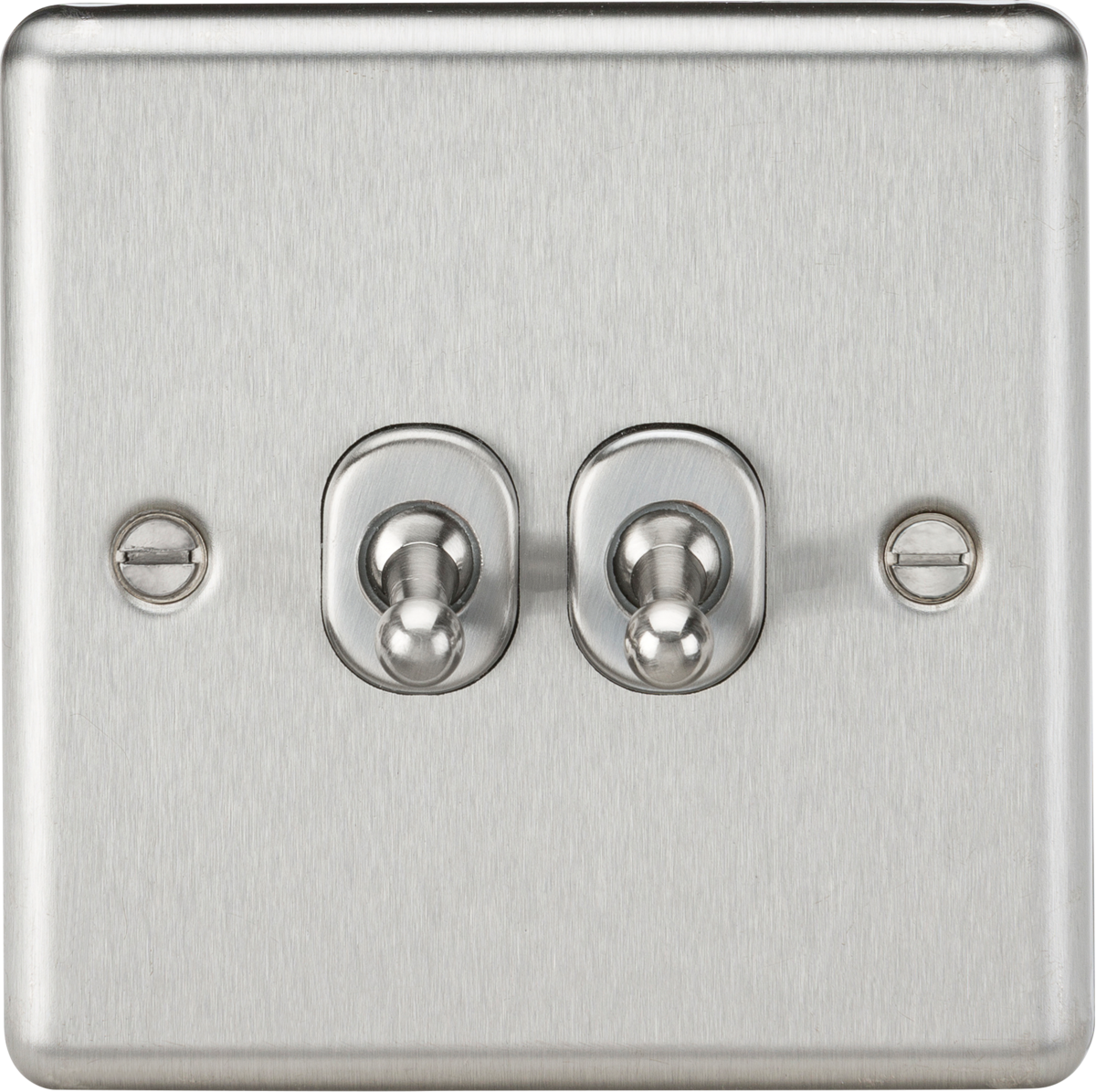 Knightsbridge 10AX Toggle Wall Light Switch Rounded Edge