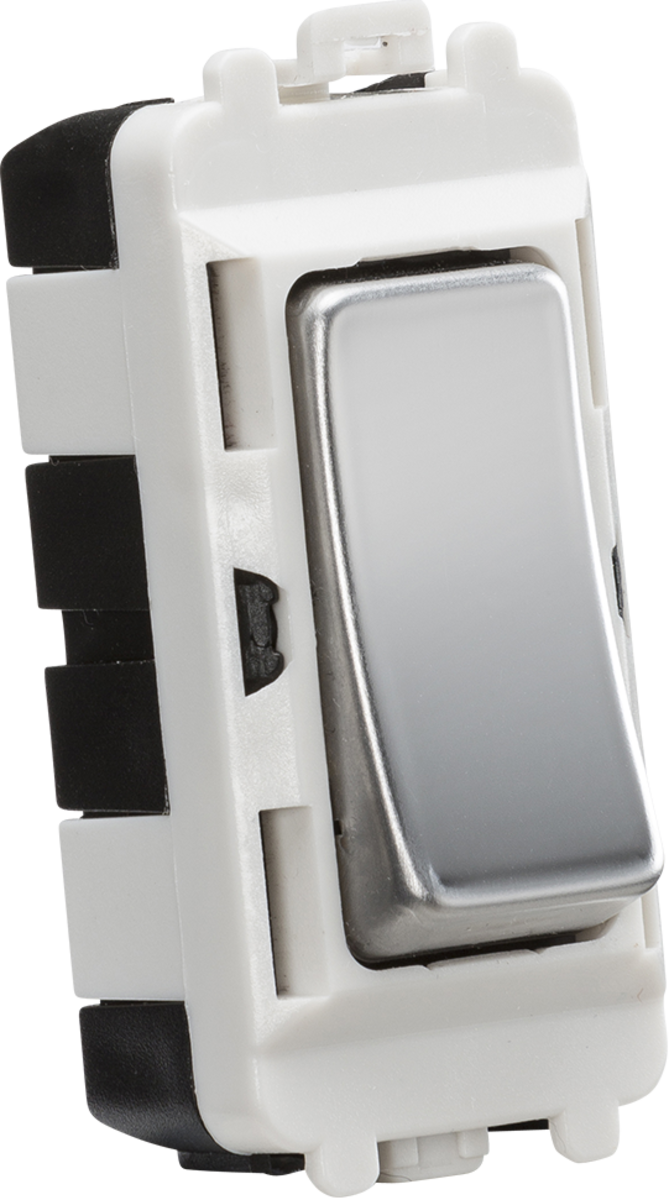 Knightsbridge 20A 2 Way Single Pole Grid Module Switches