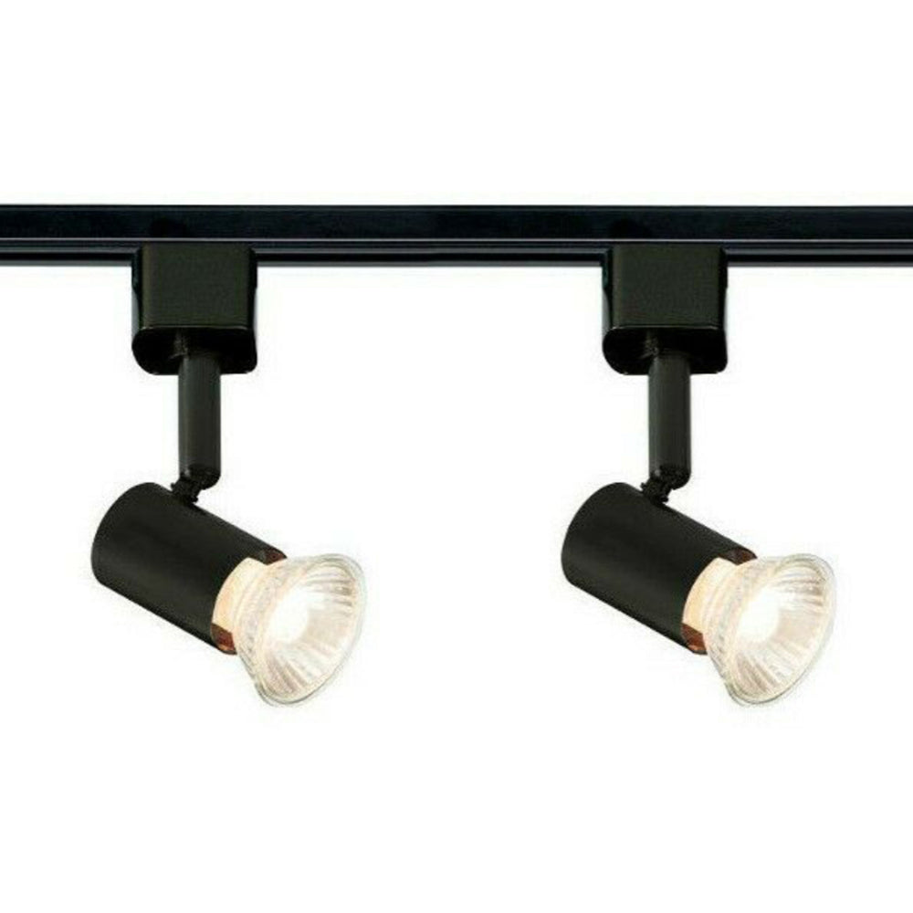 Knightsbridge 1M - 5M 230V GU10 Single Circuit Rail Track Spot Light Fitting TRKSP2ABC
