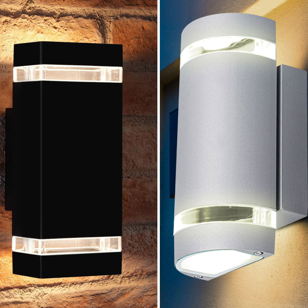 Kanlux ZEW IP44 Modern Up Down GU10 LED Garden Patio Outdoor Wall Washer Light