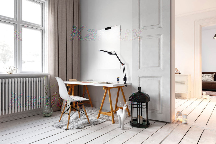 Kanlux HERON II LED Clamp Desk Lamp – 4.8W, 430 lm, 4000K Neutral White (Black or White)