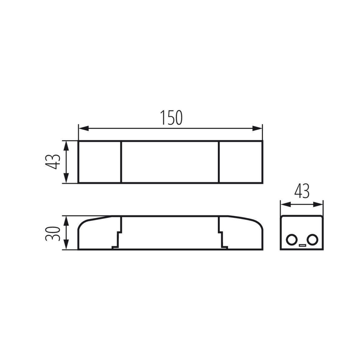 Kanlux AVAR DALI SET 40W