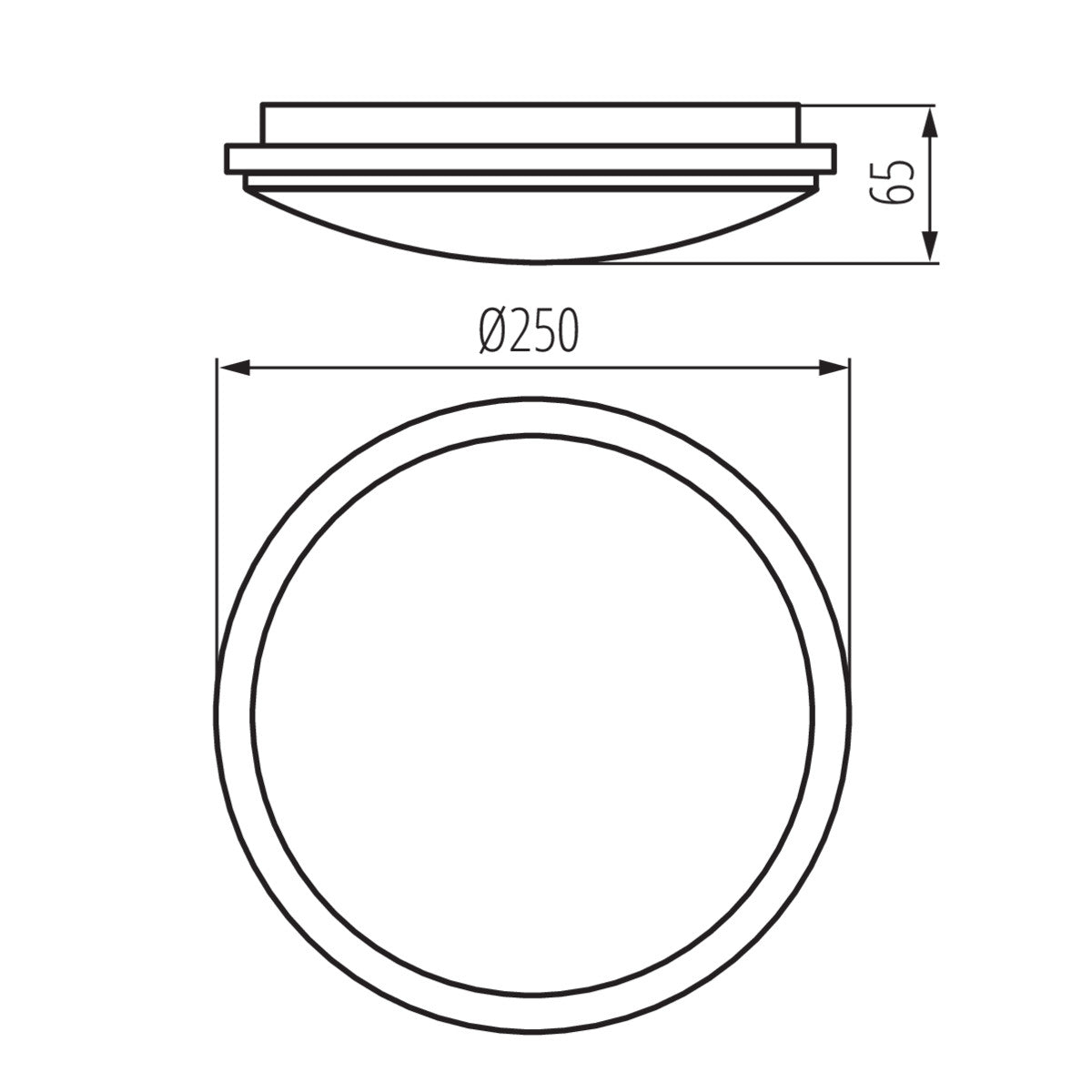 Kanlux ORTE Ceiling Wall Garden PIR Motion Sensor IP54 Exterior Outdoor Light
