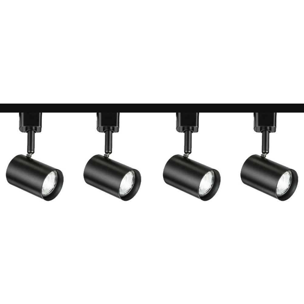 Knightsbridge 1M - 5M 230V GU10 Single Circuit Track Spotlight Fitting TRKSP8ABC